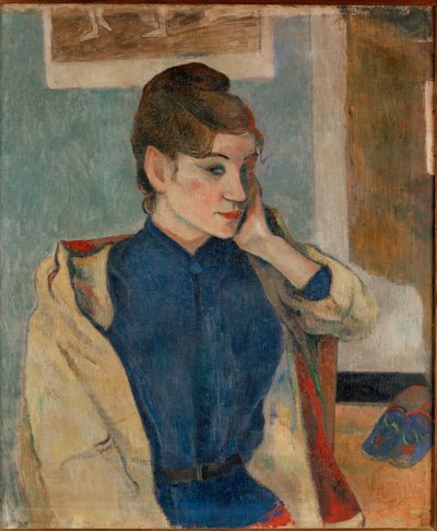 Madeleine Bernardin muotokuva (öljy kankaalle) tekijältä Paul Gauguin