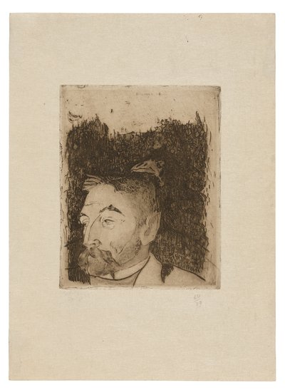 Stéphane Mallarmé muotokuva tekijältä Paul Gauguin