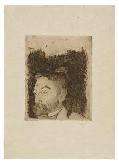Stéphane Mallarmé muotokuva tekijältä Paul Gauguin