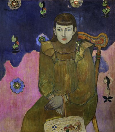Vaite Jeanne Goupilin muotokuva, 1896 tekijältä Paul Gauguin