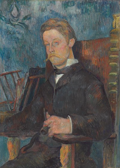 Miehen muotokuva, 1884 tekijältä Paul Gauguin