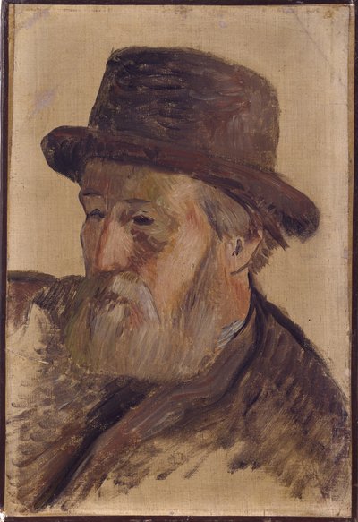 Miehen muotokuva, n. 1880 (öljy kankaalle) tekijältä Paul Gauguin
