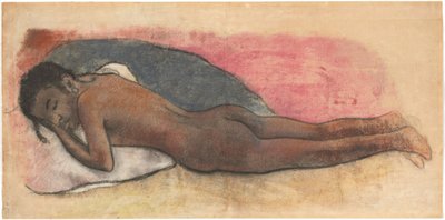 Liegender Akt [recto] tekijältä Paul Gauguin