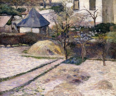 Rouenin maisema, noin 1884 tekijältä Paul Gauguin