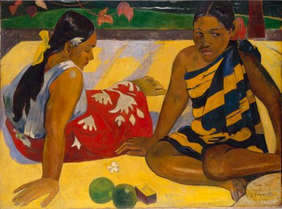 Tahitilainen:  Parau fire Mitä uutisia tekijältä Paul Gauguin