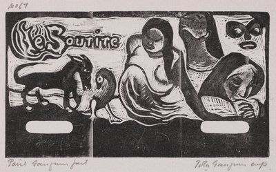 Tahitian-sarja: The Smile. tekijältä Paul Gauguin