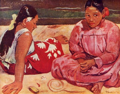 Tahitin naiset, 1936 tekijältä Paul Gauguin