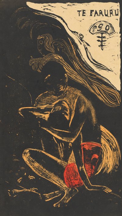 Te Faruru He rakastavat täällä, 18941895. tekijältä Paul Gauguin