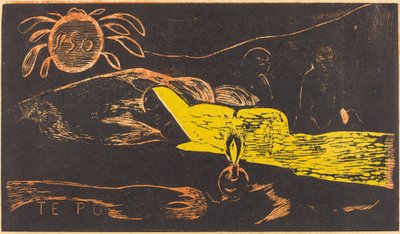 Te Po Pitkä yö, 18941895. tekijältä Paul Gauguin
