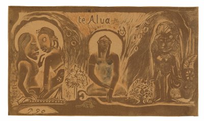 Te atua (Jumala), Noa Noa -sarjasta tekijältä Paul Gauguin