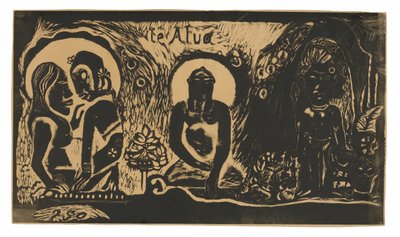 Te atua (Jumala), Noa Noa -sarjasta tekijältä Paul Gauguin