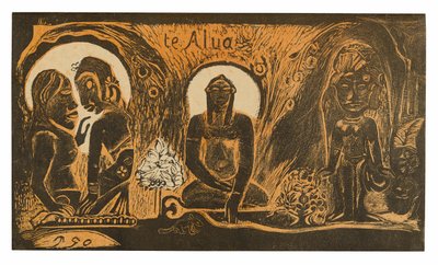 Te atua (Jumala), Noa Noa -sarjasta tekijältä Paul Gauguin