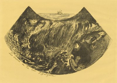 Os Dramas do Mar (A Descent into the Maelstrom) finlandês tekijältä Paul Gauguin