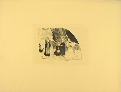 Meren draamat - Bretagne tekijältä Paul Gauguin