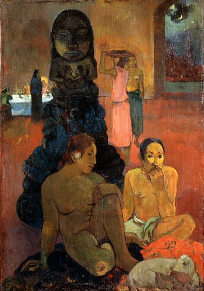 Suuri Buddha, 1899. tekijältä Paul Gauguin