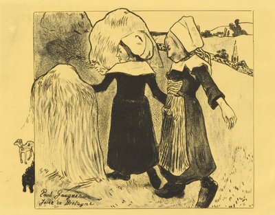 Bretagnen ilot tekijältä Paul Gauguin