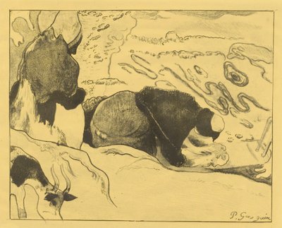 Pesumiehet tekijältä Paul Gauguin