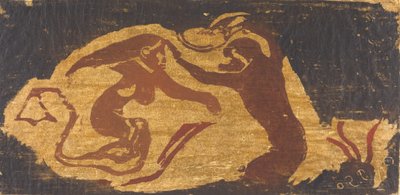 Merenneito ja apina. tekijältä Paul Gauguin