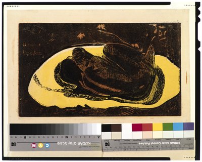 Aave vartioi häntä, 1893-94 tekijältä Paul Gauguin