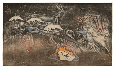 The Universe Is Being Created), Noa Noa Suite -levyltä. tekijältä Paul Gauguin