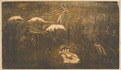 Universumi luodaan, 1893-94. tekijältä Paul Gauguin