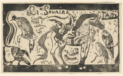 "Hymyn" otsikkosivu tekijältä Paul Gauguin