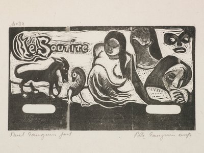Otsikko "Hymylle (Smile Title)" tekijältä Paul Gauguin