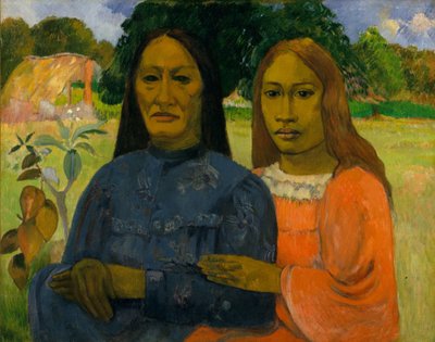 Kaksi naista, 1901 tai 1902. tekijältä Paul Gauguin