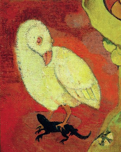 Suurin osa hiuksista (yksityiskohta) tekijältä Paul Gauguin