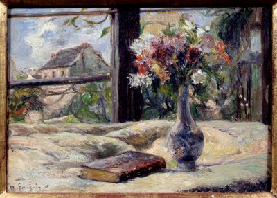 Maljakko kukkia. Paul Gauguinin maalaus (1848-1903) tekijältä Paul Gauguin