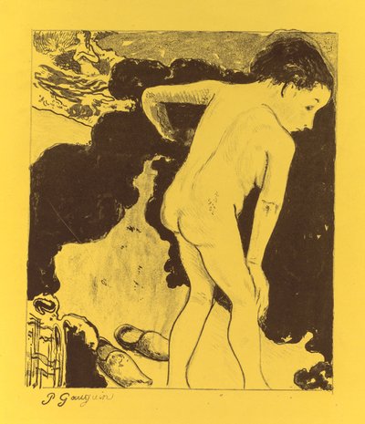 Volpini-sviitti: Breton Bathers Breton Bathers, 1889. tekijältä Paul Gauguin