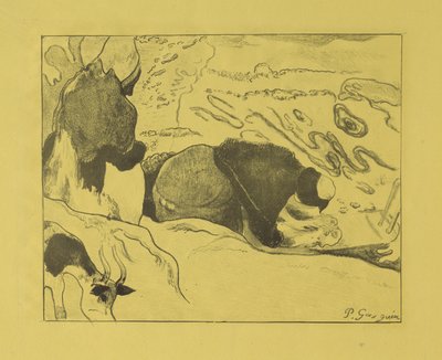 Pesijanaiset, 1889 tekijältä Paul Gauguin