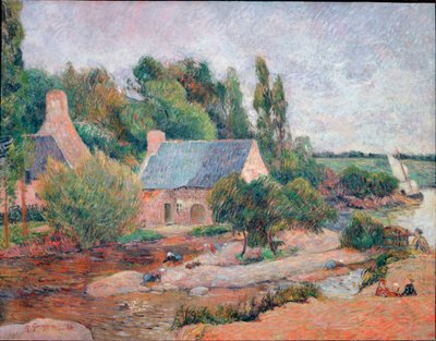 Pesijanaiset Pont-Avenissa tekijältä Paul Gauguin