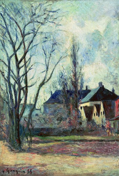 Talvimaisema Kööpenhaminassa, 1885 tekijältä Paul Gauguin
