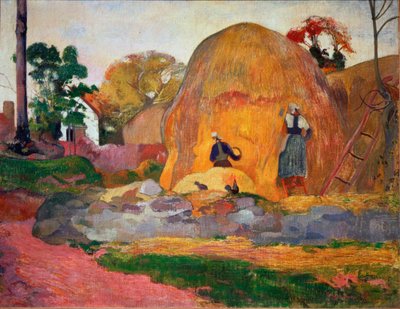 Keltaiset heinänkorret tai kultainen sato tekijältä Paul Gauguin