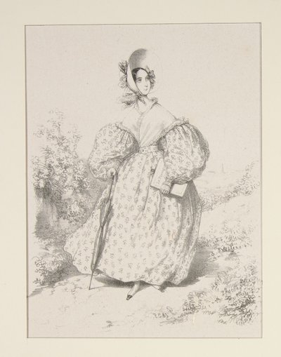 Maaseudulla. Huillet 1835. Jaconas-kangasmekko, ... tekijältä Paul Gavarni