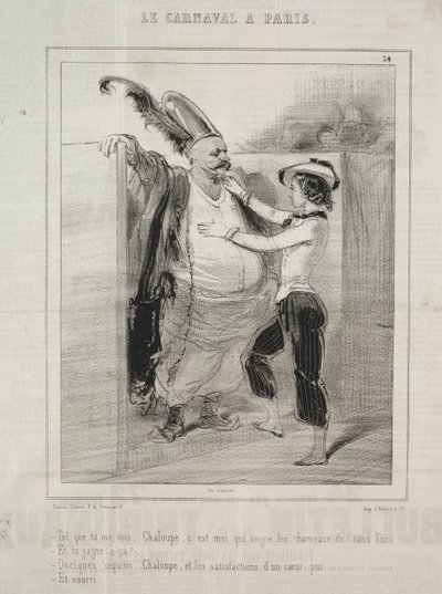 Karnevaali, 1841-1843. tekijältä Paul Gavarni