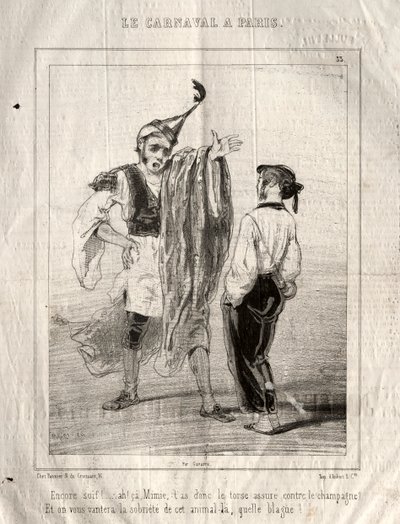 Karnevaali, 1841-1843. tekijältä Paul Gavarni