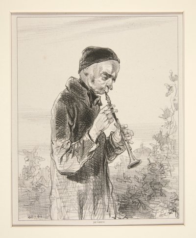 Klarinetti. tekijältä Paul Gavarni