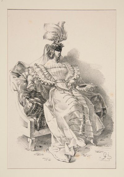 DUCHESSE. tekijältä Paul Gavarni