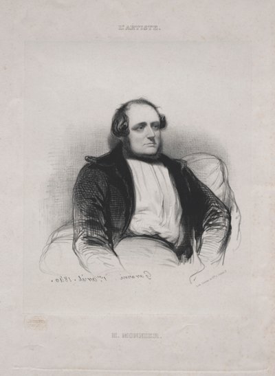 Henry (Bonaventure) Monnier tekijältä Paul Gavarni