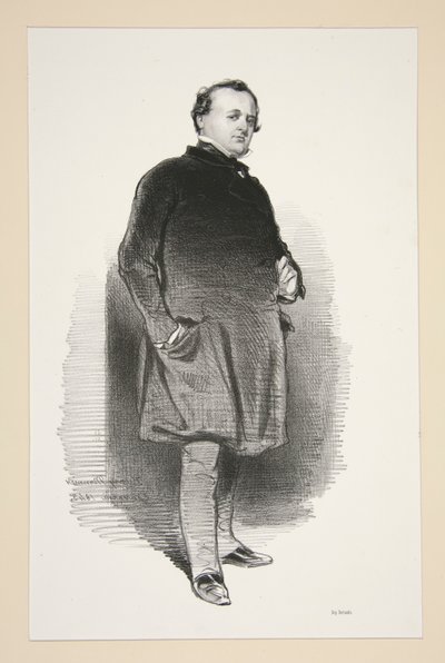 Henry Monnier tekijältä Paul Gavarni
