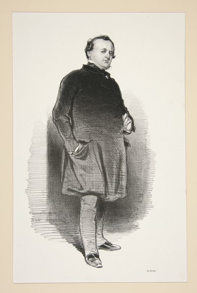Henri Monnier tekijältä Paul Gavarni