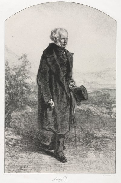 Jean-Baptiste Isabey, 1854-1856. tekijältä Paul Gavarni