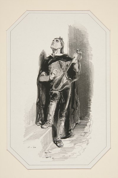 serenadi tekijältä Paul Gavarni