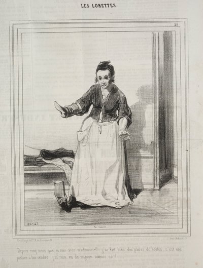 Loretteja tekijältä Paul Gavarni