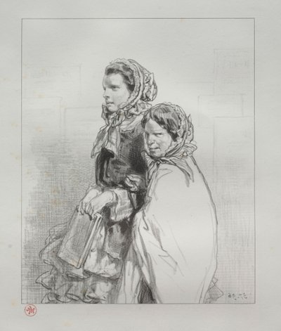 Par-ci, par-lá: Tyttäreni on laulanut, 1854-1856. tekijältä Paul Gavarni