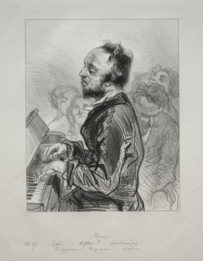 Piano tekijältä Paul Gavarni