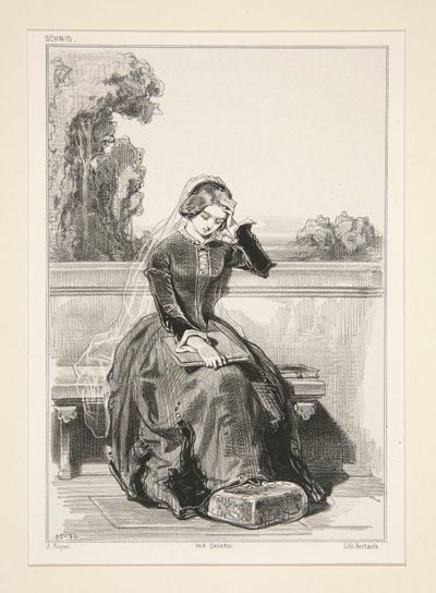 Rose de Tannebourg. tekijältä Paul Gavarni