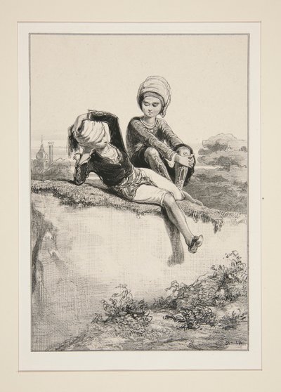 Thimothee (sic) Et Philemon tekijältä Paul Gavarni